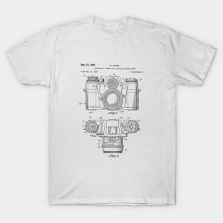 Camera patent drawing T-Shirt